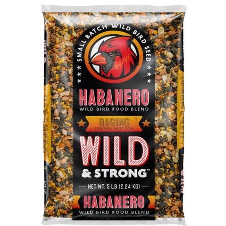 SMALL BATCH Wild  Strong Raging Songbird Habanero Wild Bird Food 5 lb 14462